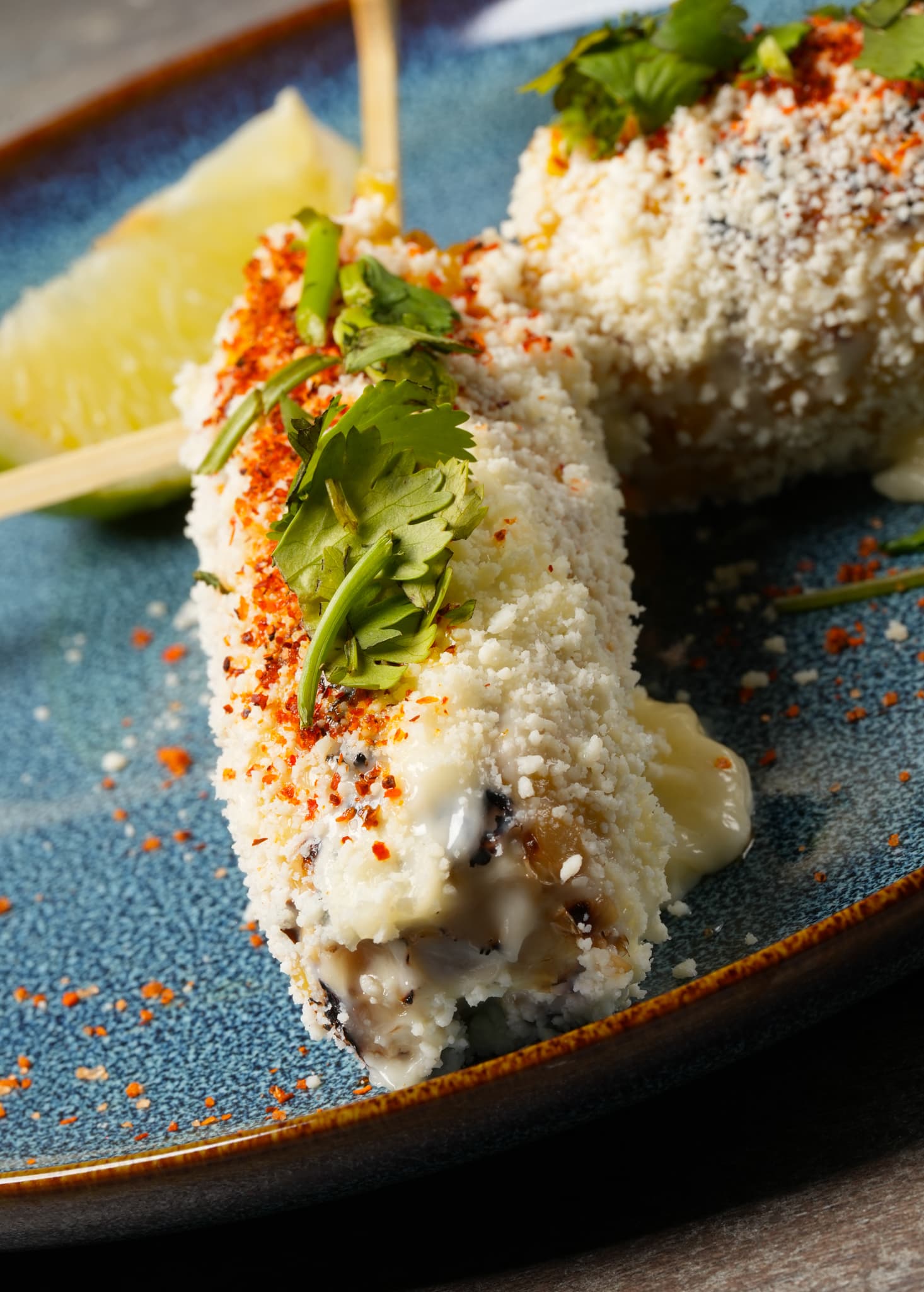 Elotes at Tiempos Calle 8
