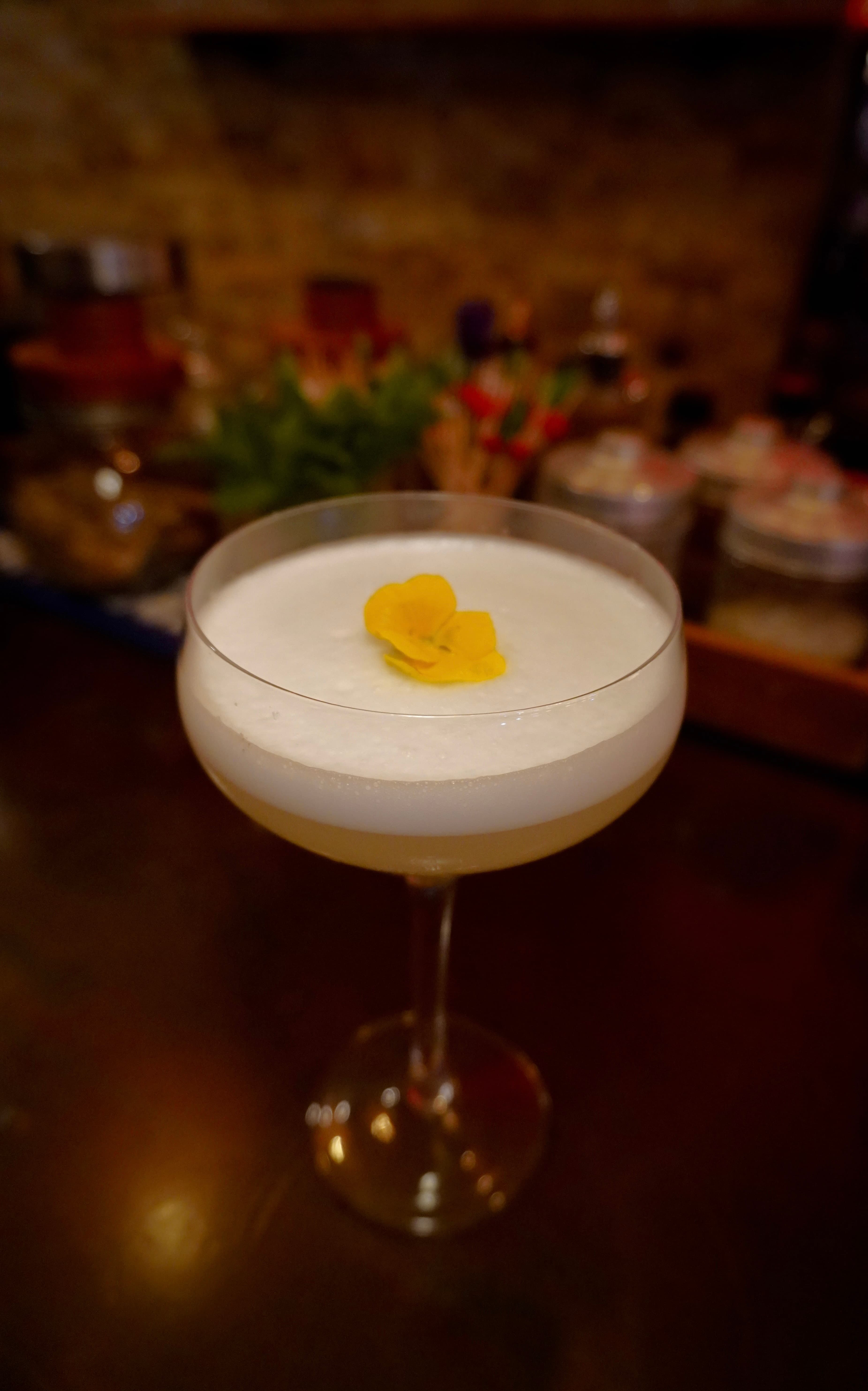 Enjoying drinks at Calle Ocho