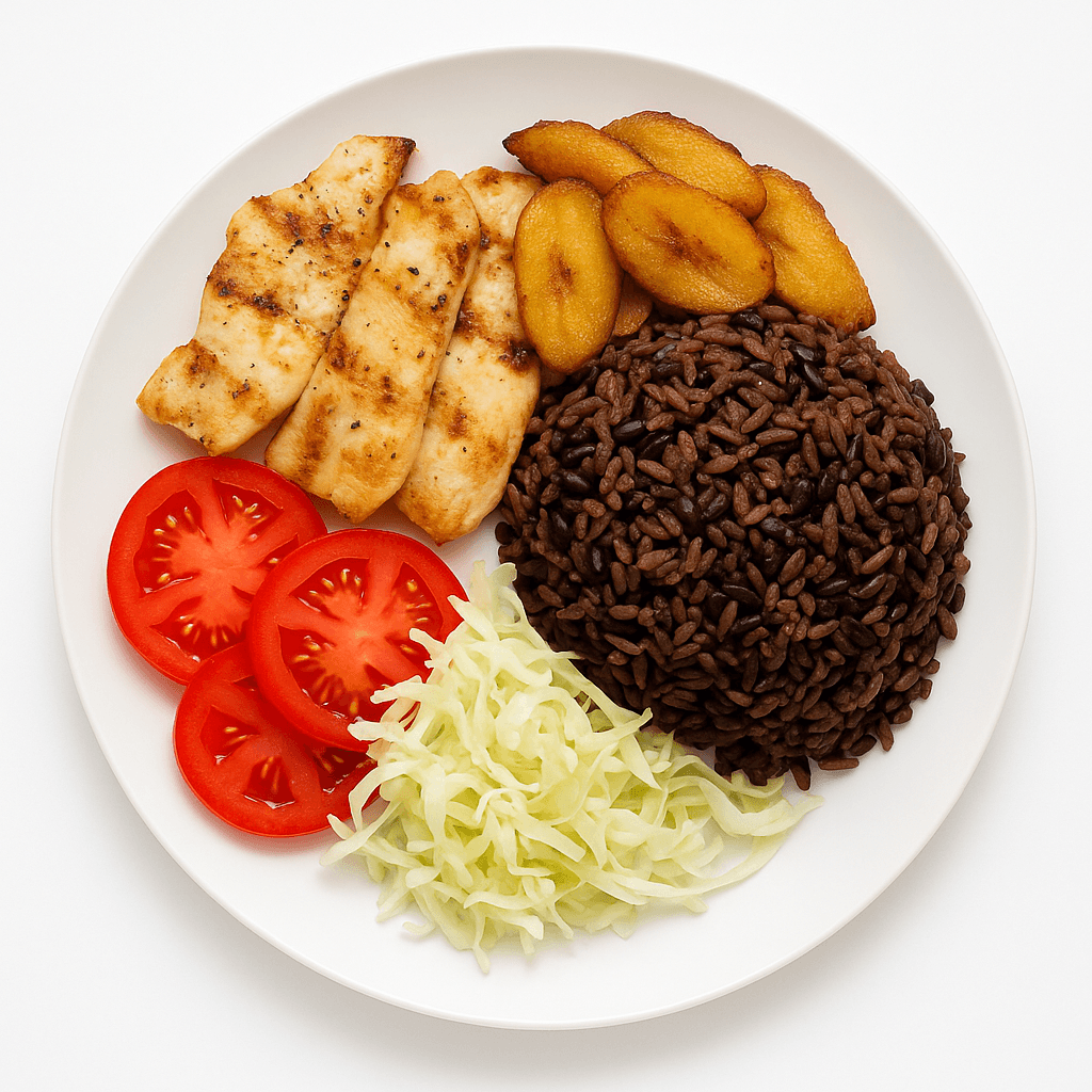 Chicken with Congri
